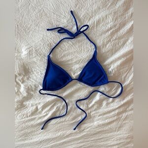 WILD FABLE WOMENS BIKINI BATHING SUIT TOP BRA BLUE SIZE XS